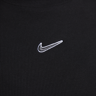 Tričko Nike Sportswear Long-Sleeve Top Čierna | FV4990-010, 4