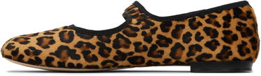 Šaty Repetto Repetto Georgia Mary Jane Square-Toe Ballerinas Hnedá | V4141PONY, 2