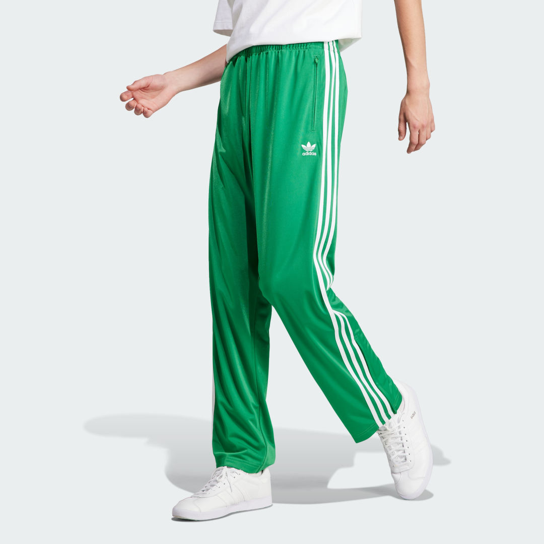 Tepláky adidas Originals Adicolor Classics Firebird Tracksuit Bottoms Zelené | IU0768, 0