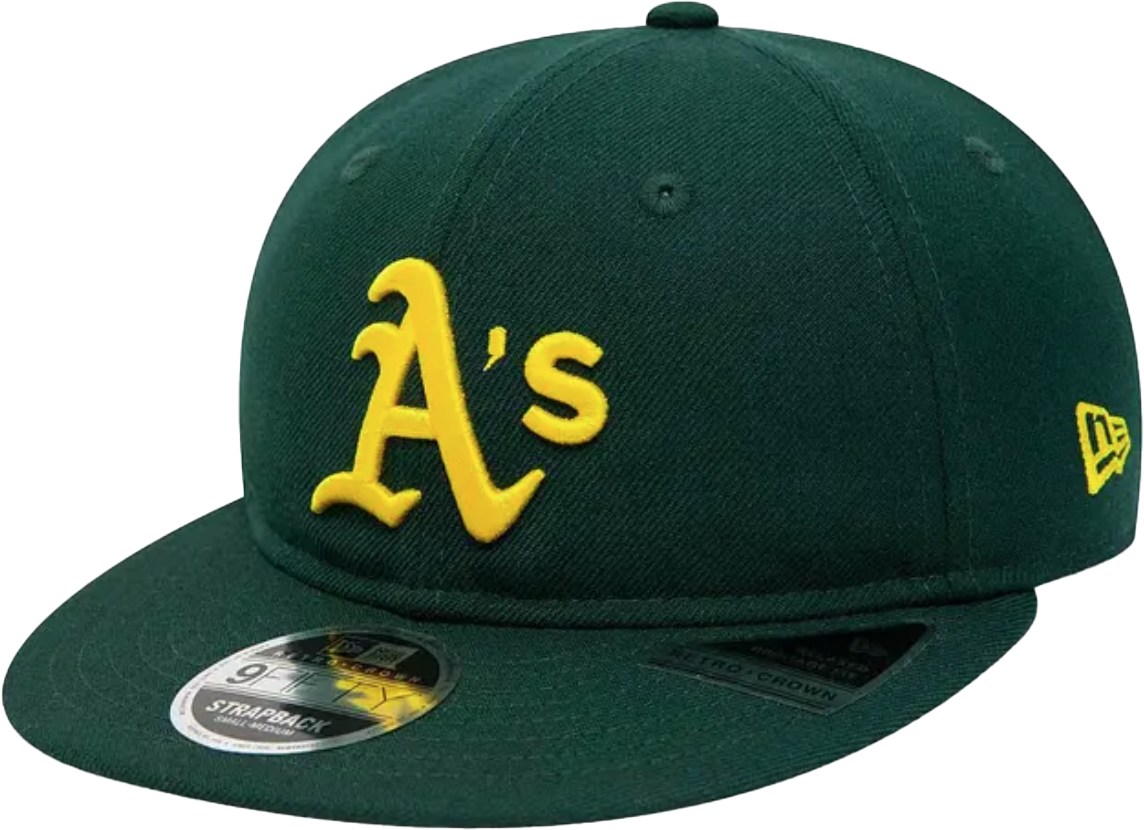 Šiltovka New Era Oakland Athletics Cooperstown Patch 9FIFTY Snapback Cap Zelené | 60358057-60358057, 0