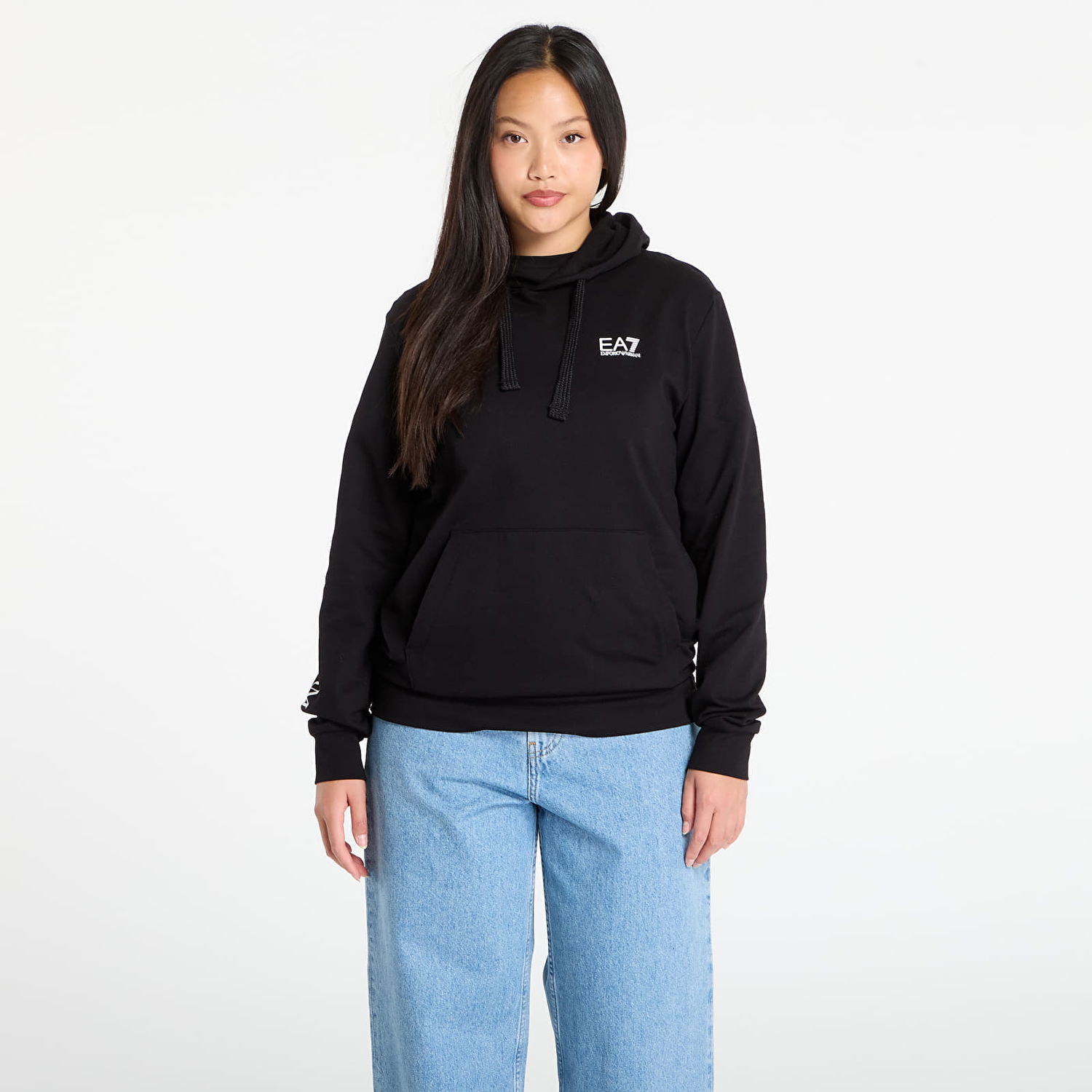 Mikina Emporio Armani EA7 Emporio Armani Train Logo Series Hoodie Čierna | 7M000569AF13512MC001, 0