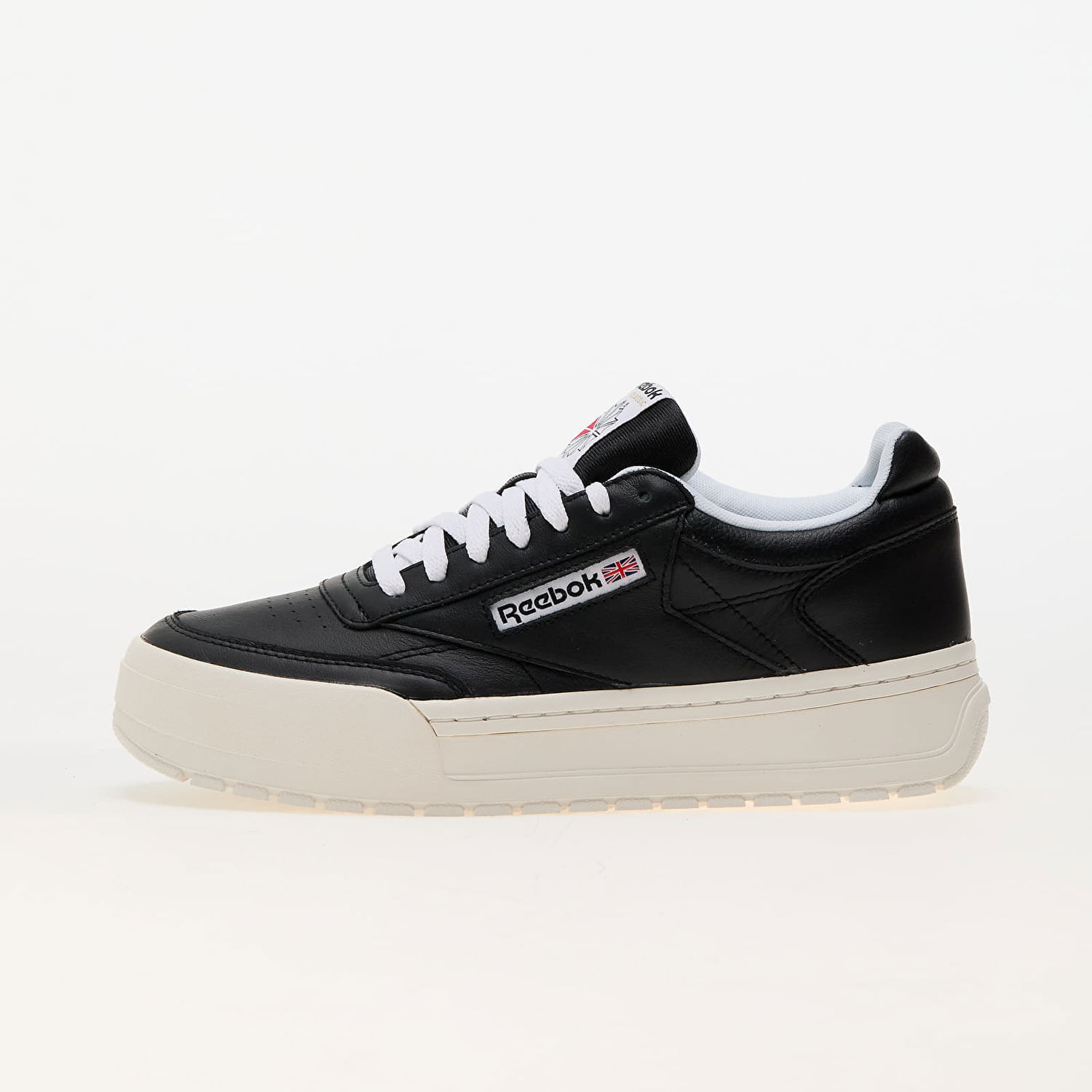 Tenisky a topánky Reebok Club C Megacourt Black/ Chalk/ White Čierna | 100201239, 0