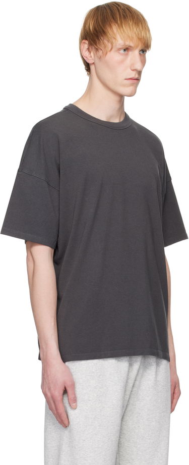 Tričko SKIMS SKIMS Jersey Lounge Oversized T-Shirt Čierna | TP-TSH-5322M, 4