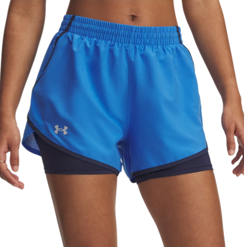 Šortky Under Armour Under Armour Fly By 2-in-1 Running Shorts Modrá | 1382440-402