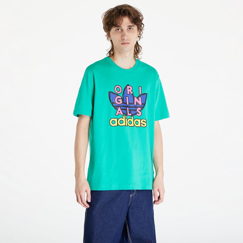 Crop Top adidas Originals TS Short Sleeve T-Shirt Tyrkysová | IS0232