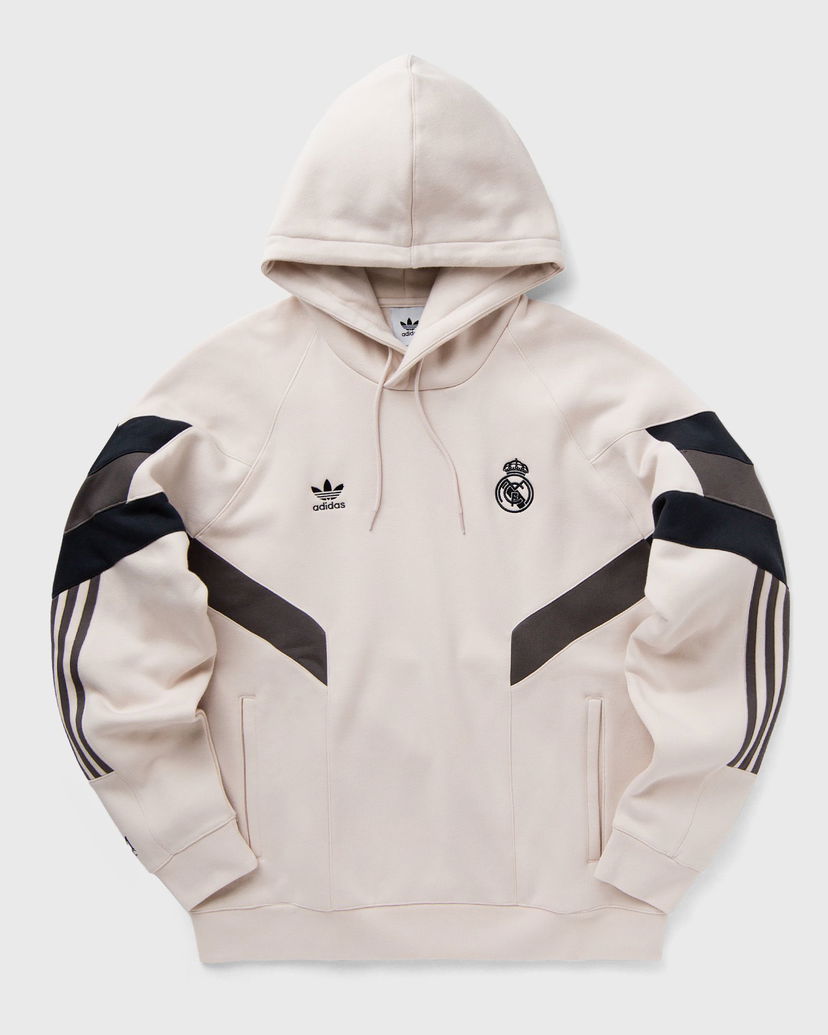 Mikina adidas Originals REAL MADRID OG HOODY Béžová | IM7466