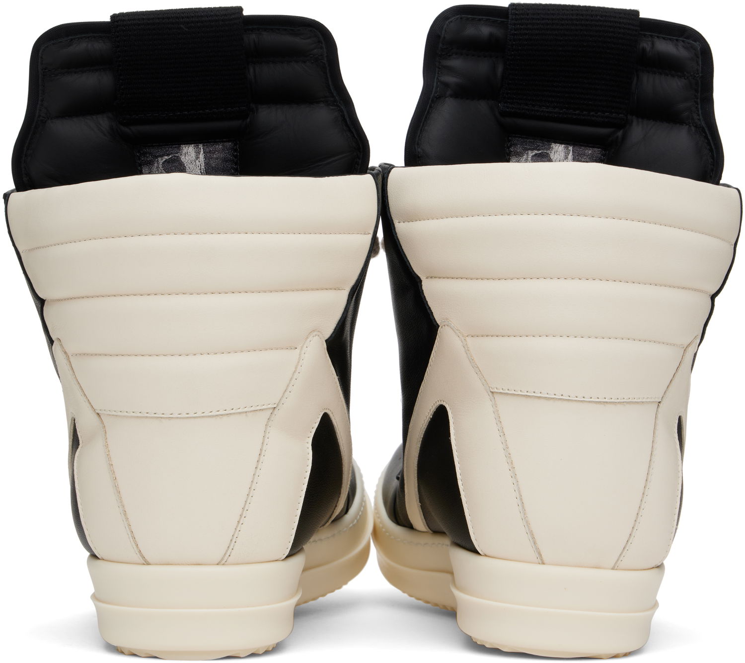 Tenisky a topánky Rick Owens Rick Owens Hollywood Jumbolace Geobasket Čierna | RU01E5898 LLPPW2, 1