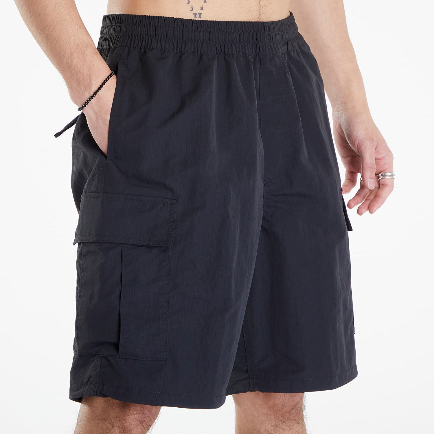Šortky Carhartt WIP Evers Cargo Shorts Black Čierna | I033025.89XX, 1