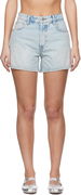 ANINE BING Dalton Denim Shorts