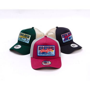 Šiltovka New Era LA Dodgers MLB Patch 9FORTY Trucker Cap One Size (56-59 cm) Ružová | 60595249, 4