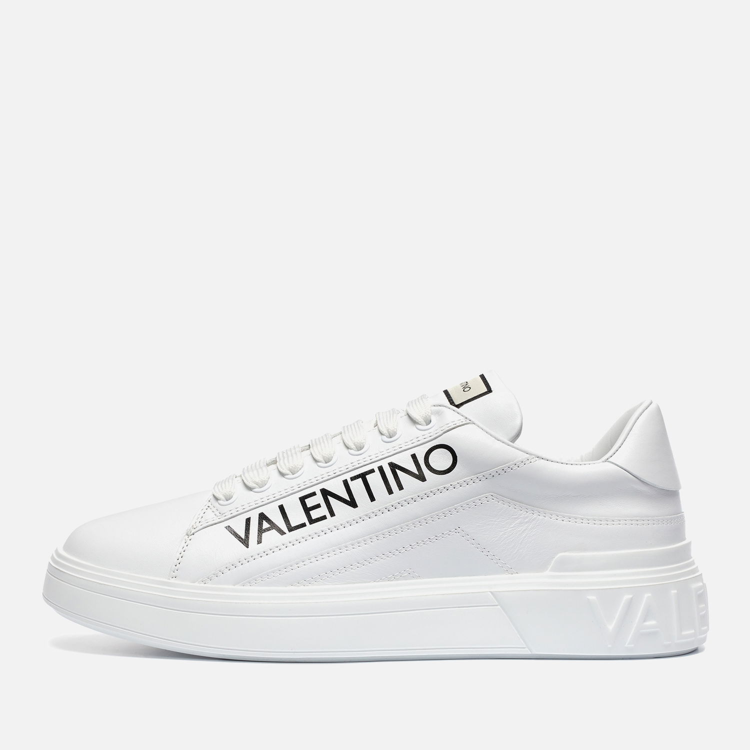 Tenisky a topánky Valentino Rey Leather Low Top Trainers Biela | 92R2103VIT-010, 0