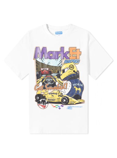 Tričko MARKET Express Racing T-Shirt Biela | 399001587-WHT