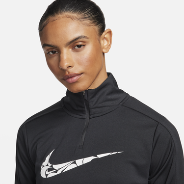Mikina Nike Swoosh Dri-FIT Quarter Zip Top Čierna | FN2636-010, 3