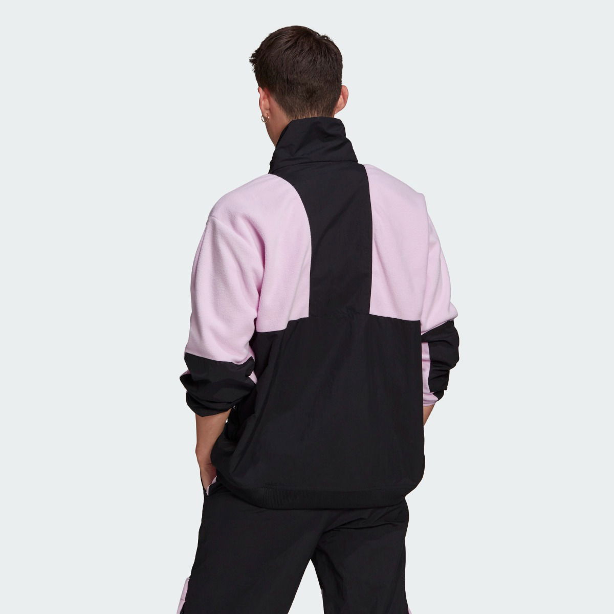 Mikina adidas Originals Adventure Blocked Half-Zip Hoodie Čierna | GN2378, 1