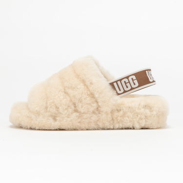 Tenisky a topánky UGG Fluff Yeah Slide "Natural" W Biela | 1095119 NAT, 0