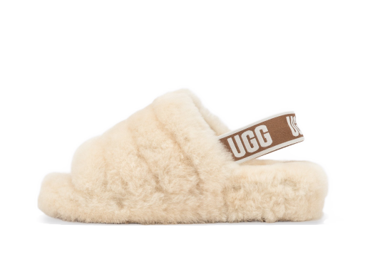 Tenisky a topánky UGG Fluff Yeah Slide "Natural" W Biela | 1095119 NAT