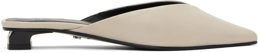 Oblečenie AMI AMI Paris Pointed Toe Mules Béžová | FSV451.AL0021, 0