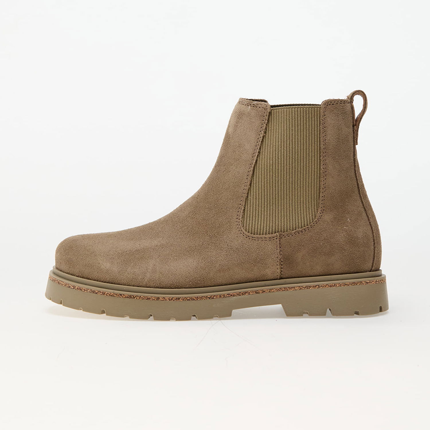 Tenisky a topánky Birkenstock Highwood Slip On Mid W Leather Velvet Taupe Hnedá | 1025737, 0