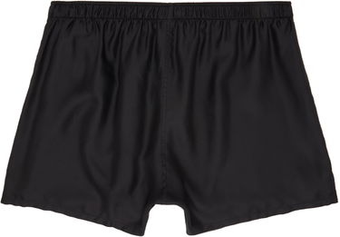 Boxerky ZEGNA Black Silk Boxers Čierna | N3LE71760, 1