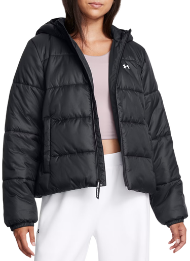 Prešívaná bunda Under Armour LW Insulate Hooded Jacket Čierna | 1389183-001, 0