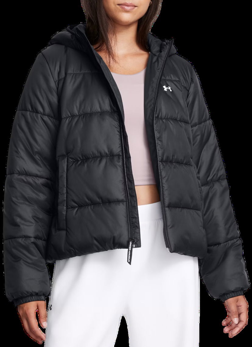 Prešívaná bunda Under Armour LW Insulate Hooded Jacket Čierna | 1389183-001