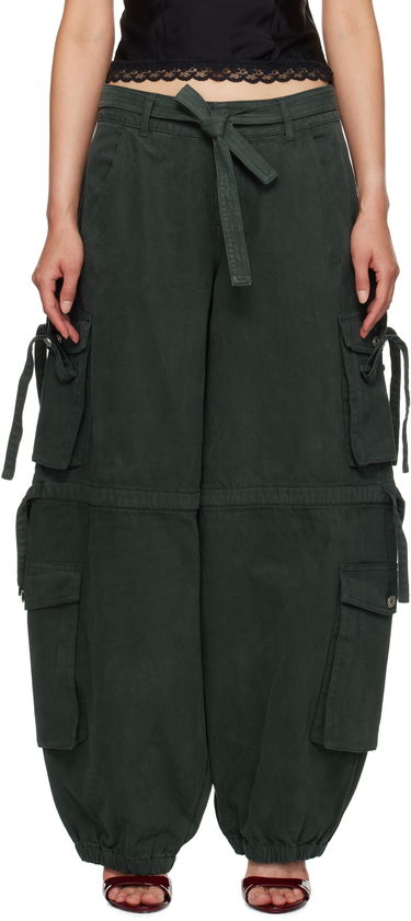 Cargo nohavice GUIZIO Guizio Anais Cargo Pants Zelené | F24203W100, 0