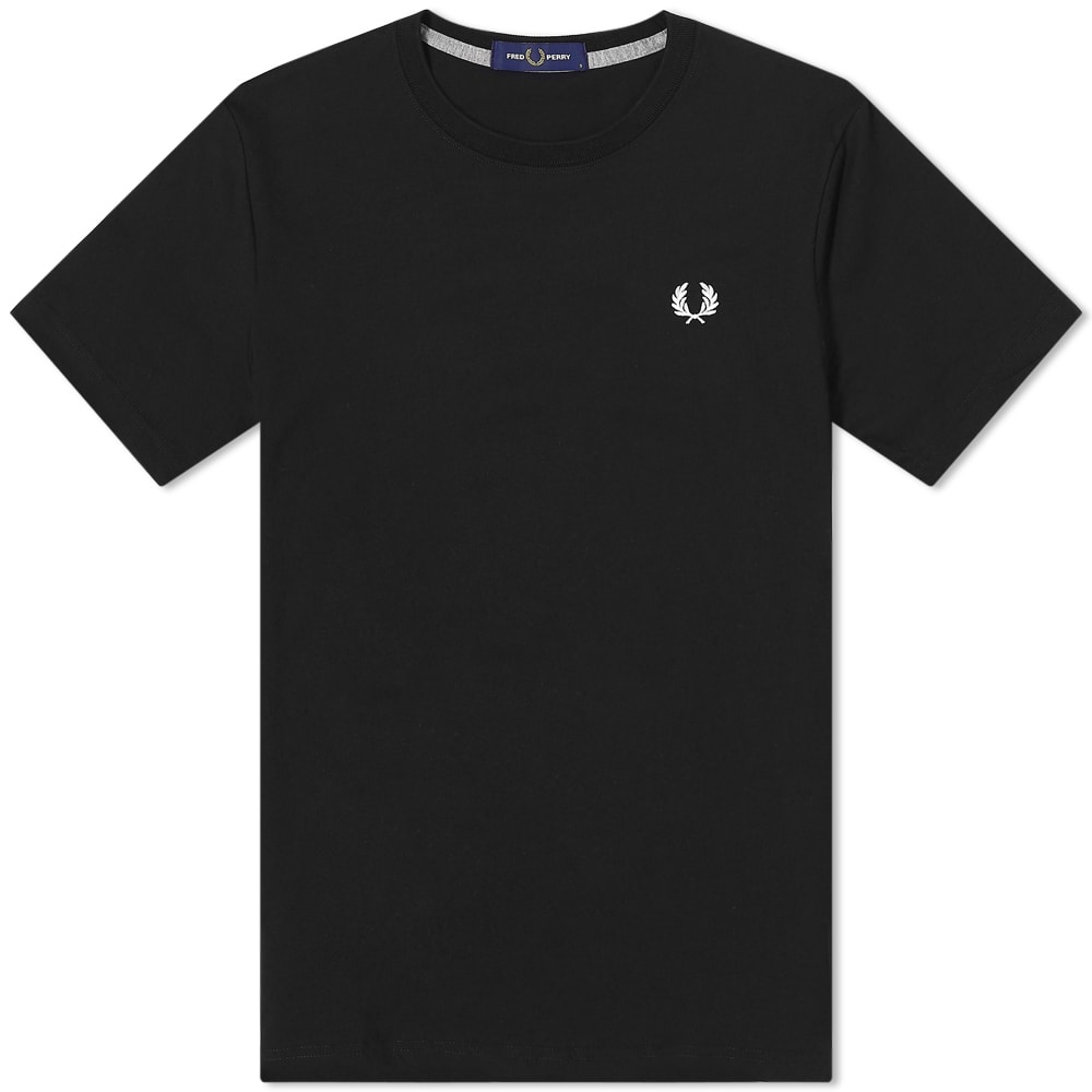 Tričko Fred Perry Logo Tee Čierna | M1600-102, 0
