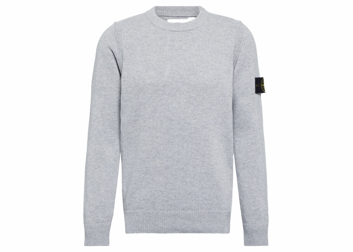 Sveter Stone Island Logo Patch Knitted Sweater Šedá | 7915526A1 V0062, 0