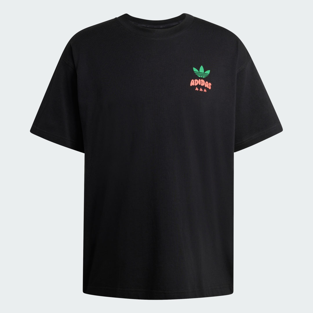 Tričko adidas Performance CHILLI PT. 2 Graphic T-Shirt Čierna | KS6762, 0