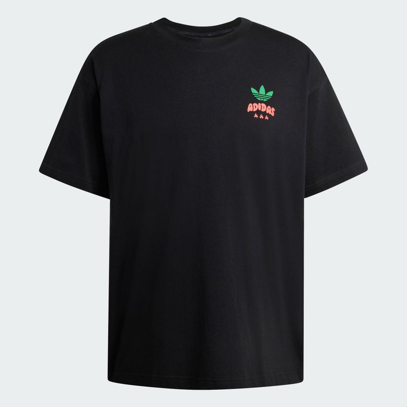 Tričko adidas Performance CHILLI PT. 2 Graphic T-Shirt Čierna | KS6762