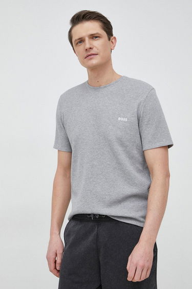 Tričko BOSS T-shirt Šedá | 50480834, 0