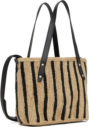 Tote bag rag & bone Rag & Bone Small Striped Straw Tote Béžová | ST100522, 2