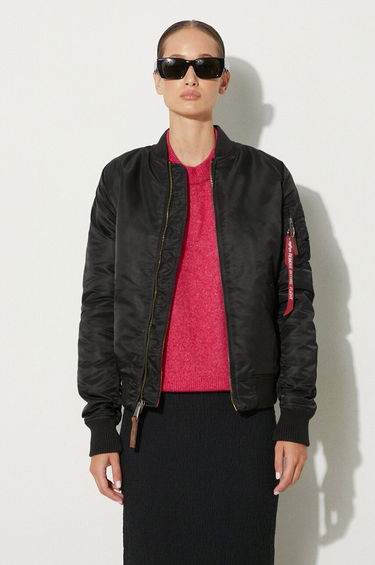 Bomber bunda Alpha Industries Bomber Jacket MA-1 VF 59 Wmn Čierna | 133009.03, 0
