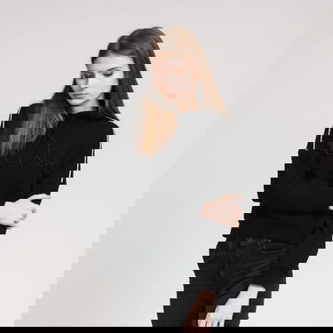 Mikina Kappa Logo Tape Bicli Čierna | 3111HQW 005, 0