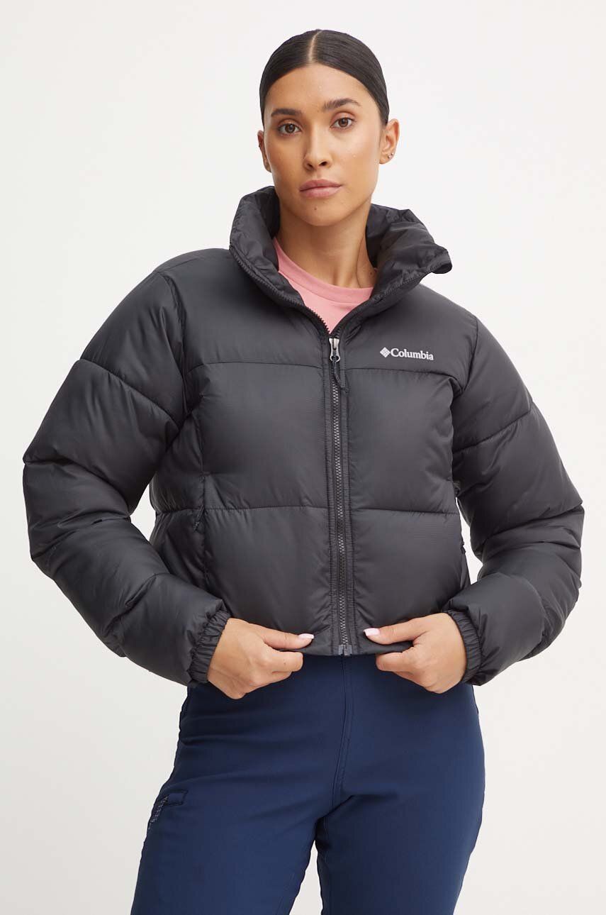 Colorblock Puffer Jacket