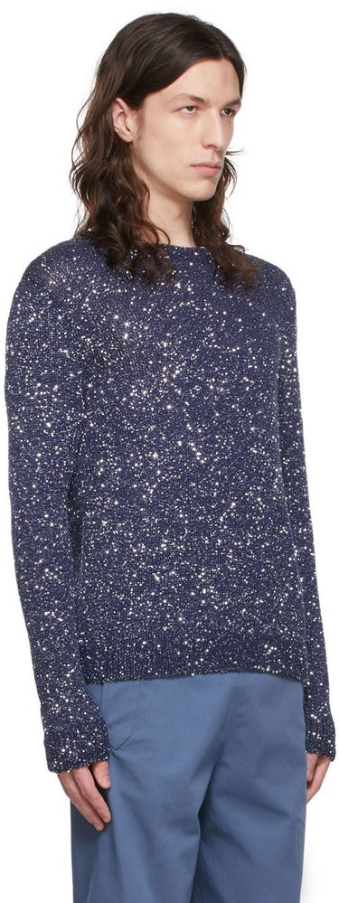 Sveter Stella McCartney Stella McCartney Sequin Knit Sweater Modrá | 6K00683S7255, 1