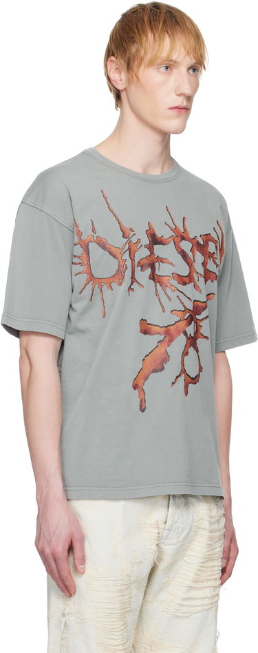 Tričko Diesel Diesel T-Boxt-R28 Graphic T-Shirt Šedá | A17639-0SLBT-9DU, 1
