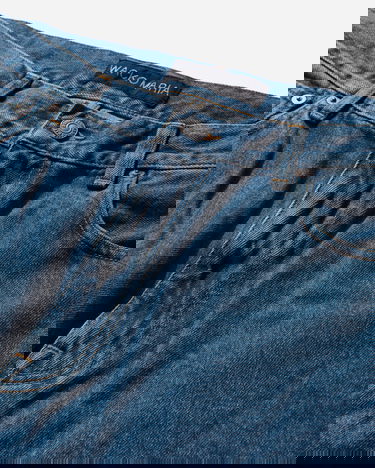 Džínsy WACKO MARIA Washed Denim Pants Modrá | 24FW-WMP-PT01 INDIGO, 4