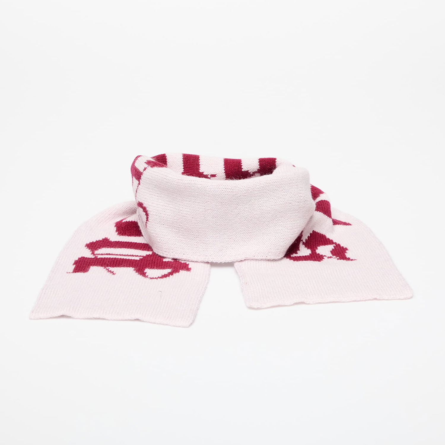 Šál Palm Angels Palm Angels Kids Logo Knit Scarf Ružová | PGMA008F25KNI0013B27, 0