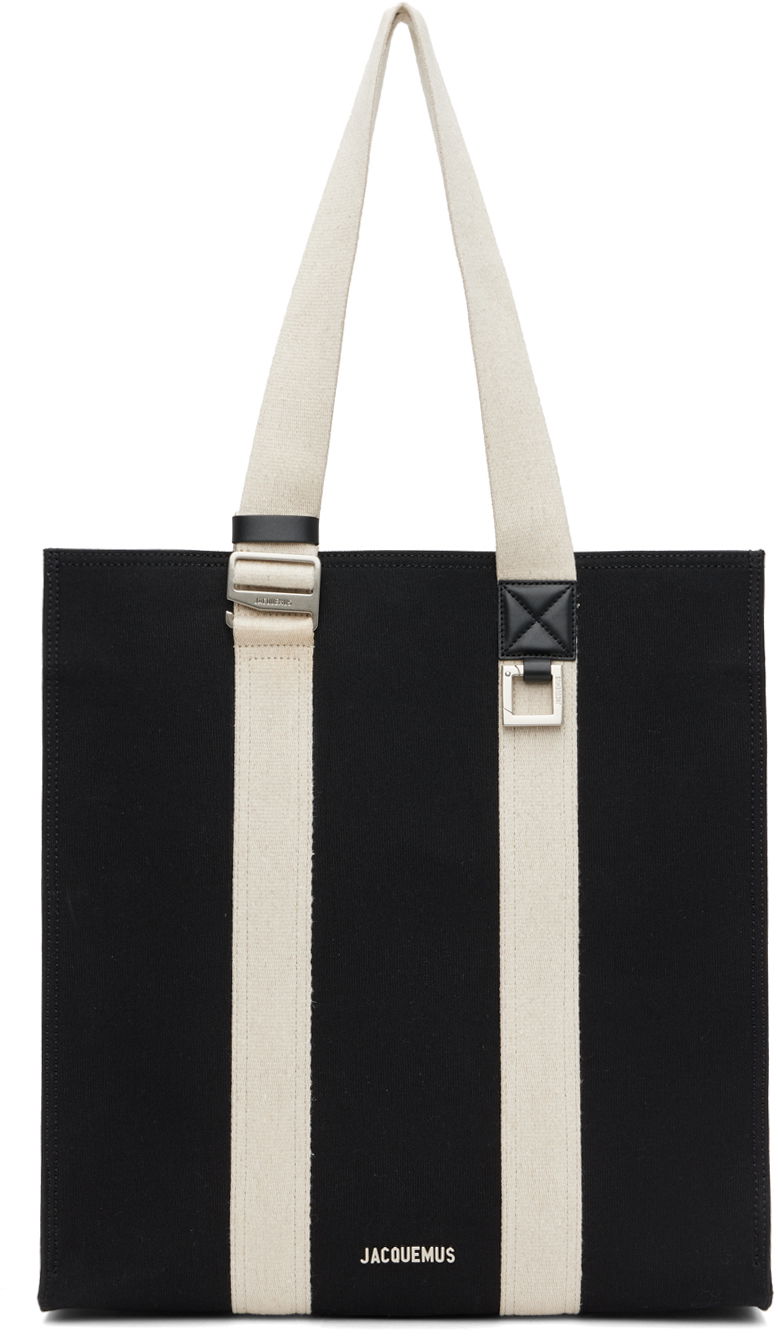Tote bag Jacquemus Le Chouchou 'Le Cabas Cuerda' Tote Bag Čierna | 23H236BA305-3137, 0