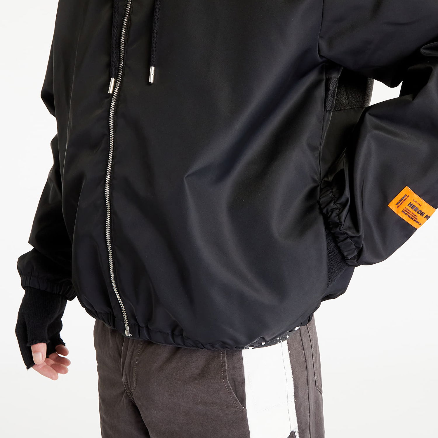 Vetrovka HERON PRESTON Ex-Ray HP Nylon Windbreaker Čierna | HMEB014F23FAB0011001, 1