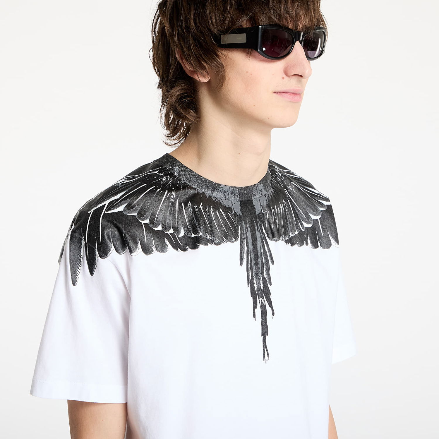 Tričko Marcelo Burlon Marcelo Burlon Icon Wings Basic T-Shirt Biela | CMAA056C99JER0040110, 1