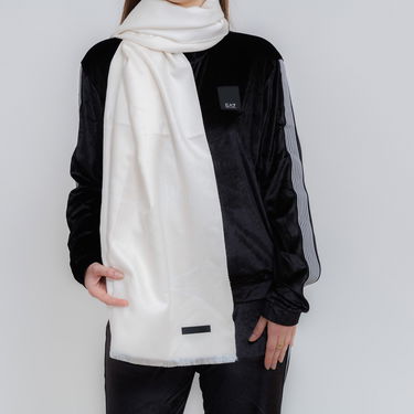 Šál Emporio Armani EA7 Emporio Armani Wide Scarf Biela | 7W000022-AF10451, 0
