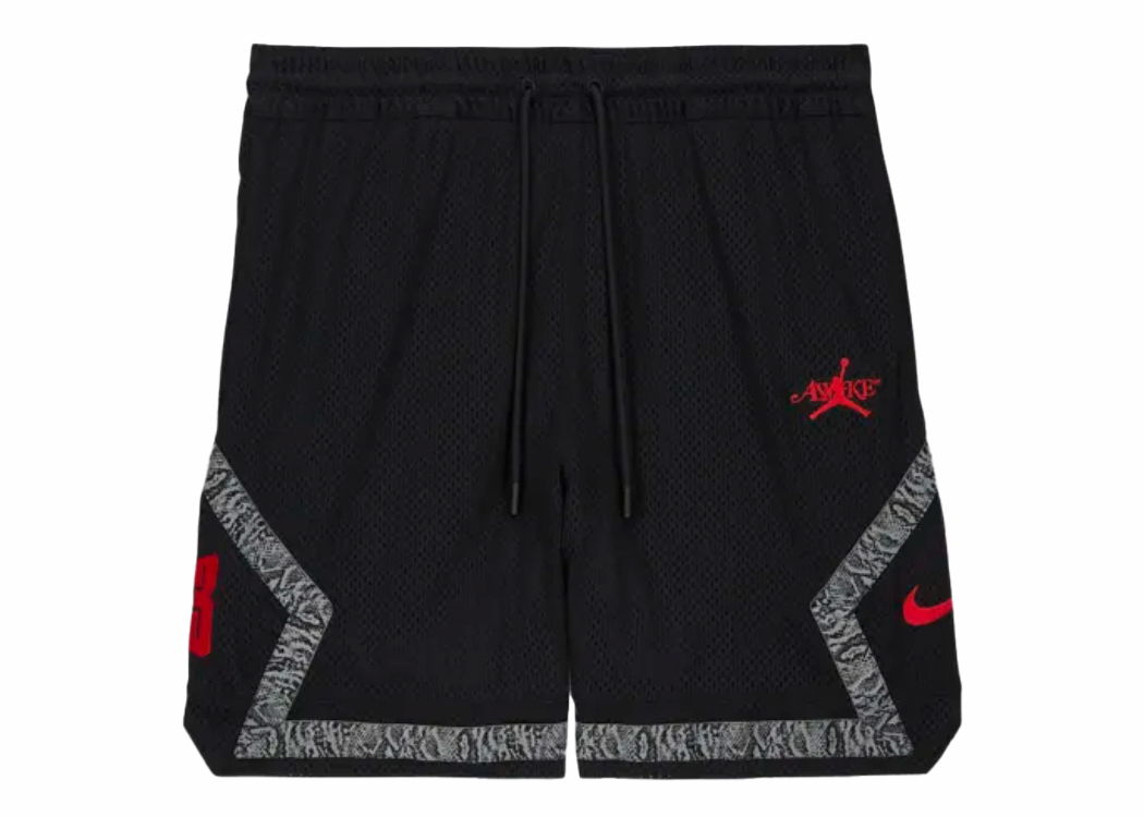 Šortky Jordan Jordan x Awake NY Diamond Shorts Black Čierna | FQ5449-010, 0