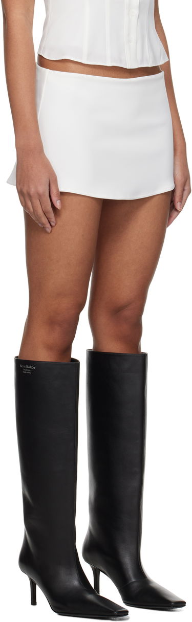 Sukňa GUIZIO Guizio Micro Stretch Miniskirt Biela | C00301K022, 1