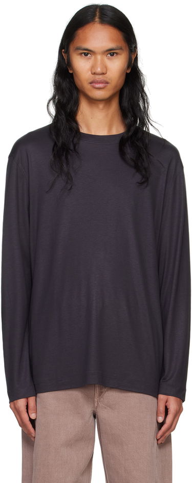 Tričko LEMAIRE Lemaire Men's Long Sleeve T-Shirt Hnedá | TO1296 LJ1026, 0