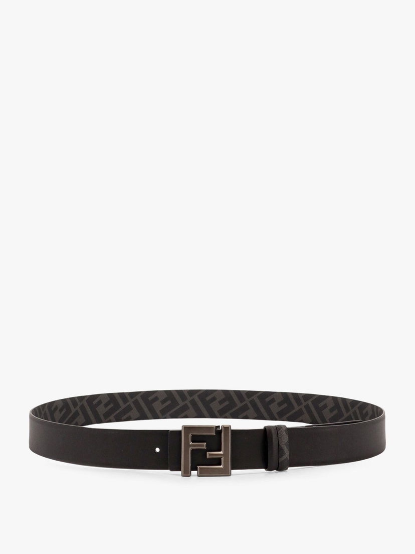 Opasok FENDI Fendi Men's Reversible FF Buckle Belt Čierna | 7C0541ASIWF1DYM