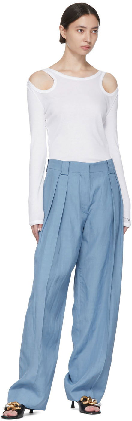 Stella McCartney Wide-Leg Viscose Trousers