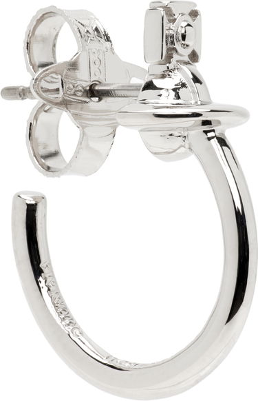 Náušnice Vivienne Westwood Single Hoop Earring Metalická | 6203008D-02P019-, 3