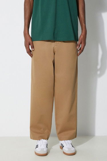 Nohavice Fred Perry Fred Perry Straight Leg Twill Chino Trousers Hnedá | T6530.363, 0